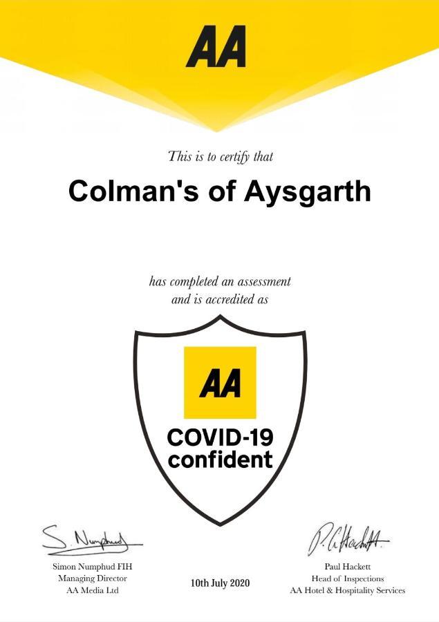 Colman'S Of Aysgarth Town Ends Panzió Kültér fotó